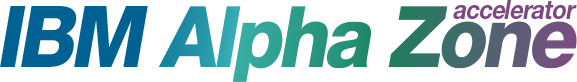 IBM Alpha Zone Accelerator Logo